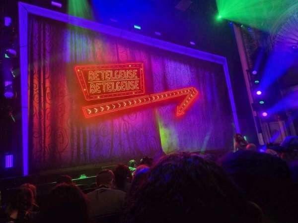 Palace Theatre, Broadway, section: Orchestra L, row: F, seat: 119