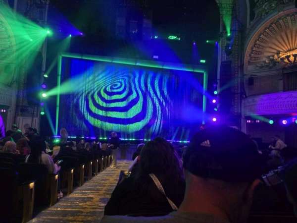 Palace Theatre, Broadway, section: Orchestra R, row: O, seat: 102