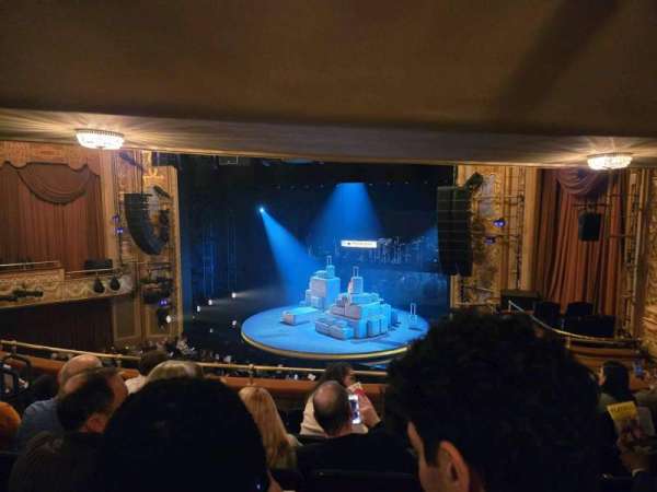 Longacre Theatre, section: Mezzanine R, row: F, seat: 15