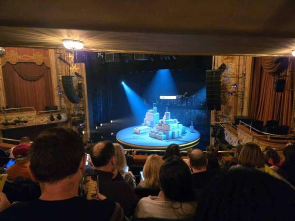 Longacre Theatre, section: Mezzanine R, row: F, seat: 13