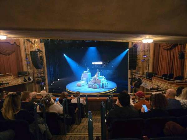 Longacre Theatre, section: Mezzanine R, row: G, seat: 1