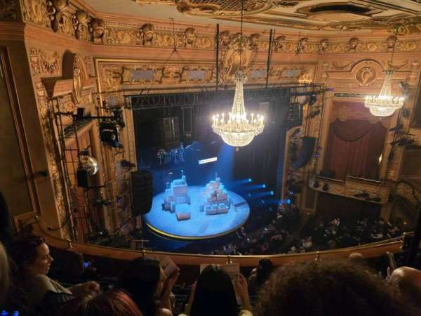 Longacre Theatre, section: Balcony L, row: F, seat: 26