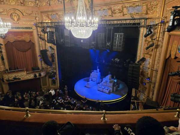Longacre Theatre, section: Balcony R, row: C, seat: 17