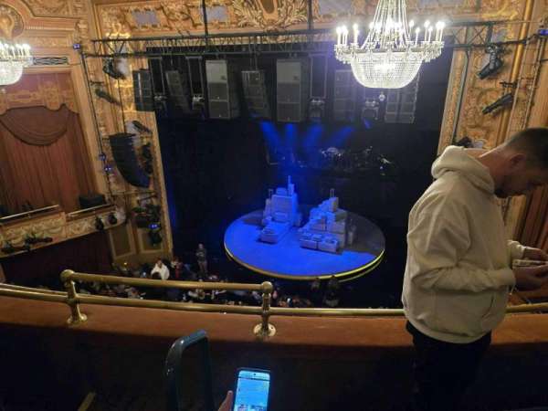 Longacre Theatre, section: Balcony R, row: C, seat: 3