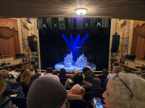 Longacre Theatre, section: Mezzanine C, row: F, seat: 105
