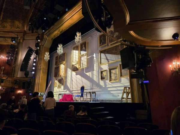 St. James Theatre, section: Orchestra R, row: H, seat: 22