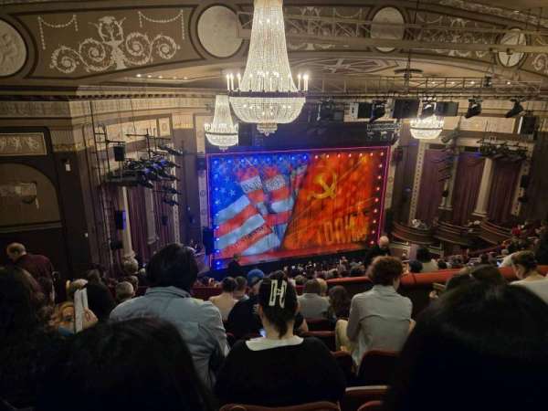 Imperial Theatre, section: Rear Mezzanine L, row: G, seat: 210