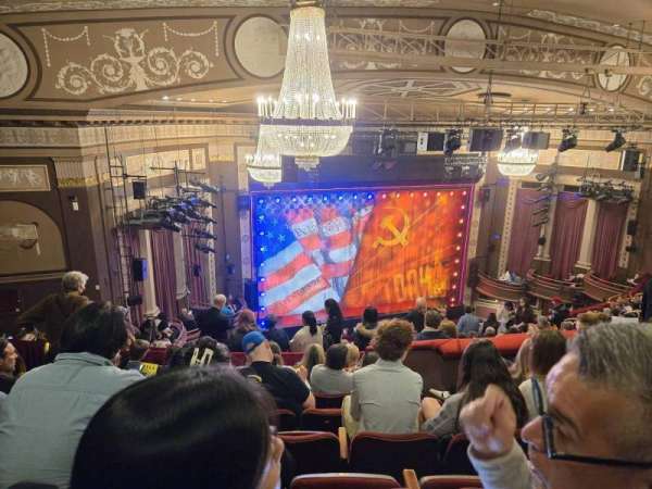 Imperial Theatre, section: Rear Mezzanine L, row: G, seat: 209