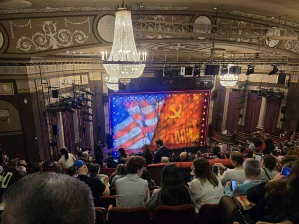 Imperial Theatre, section: Rear Mezzanine L, row: G, seat: 208