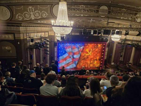 Imperial Theatre, section: Rear Mezzanine L, row: G, seat: 207