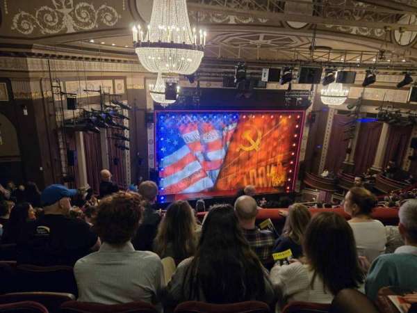 Imperial Theatre, section: Rear Mezzanine L, row: F, seat: 207