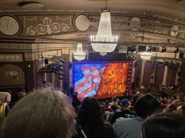 Imperial Theatre, section: Rear Mezzanine L, row: G, seat: 212