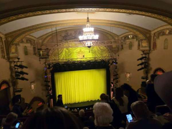 John Golden Theatre, section: Rear Mezzanine L, row: F, seat: 107