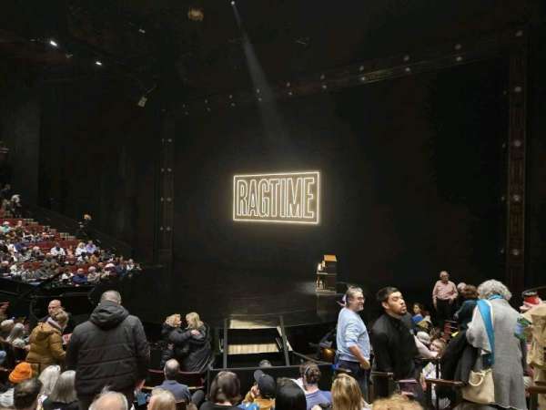 Vivian Beaumont Theater, section: Orchestra RC, row: L, seat: 410