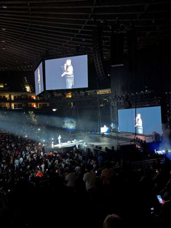 Oakland Arena, section: 127, row: 15