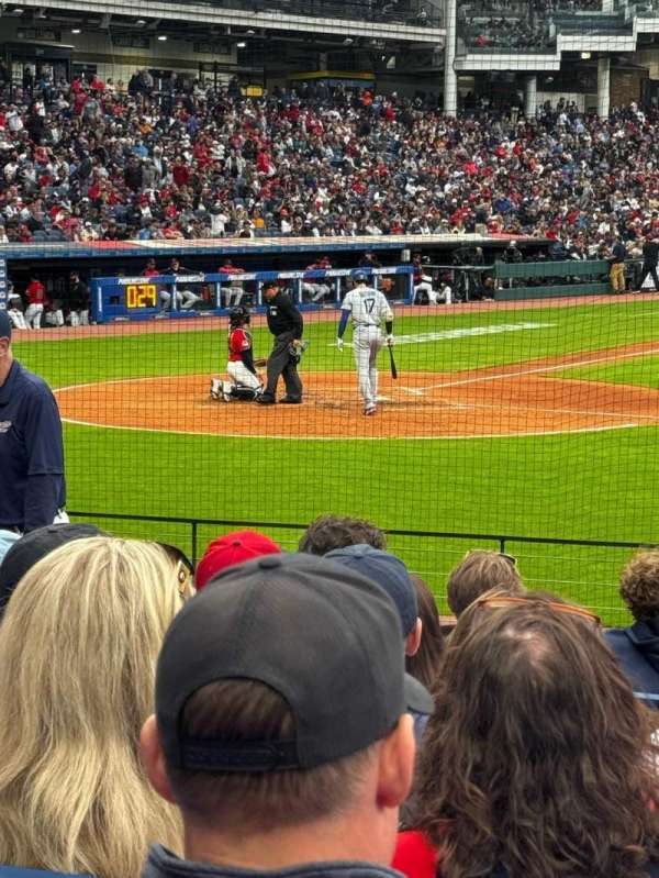 Progressive Field, section: 148, row: N, seat: 7