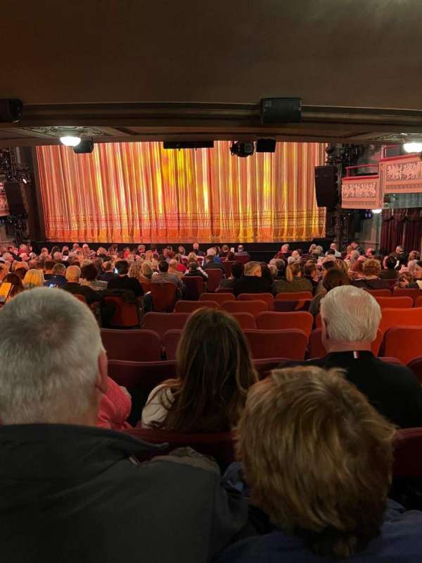Broadhurst Theatre, section: Orchestra C, row: S, seat: 7