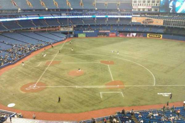 Rogers Centre, section: 519, row: 2, seat: 3
