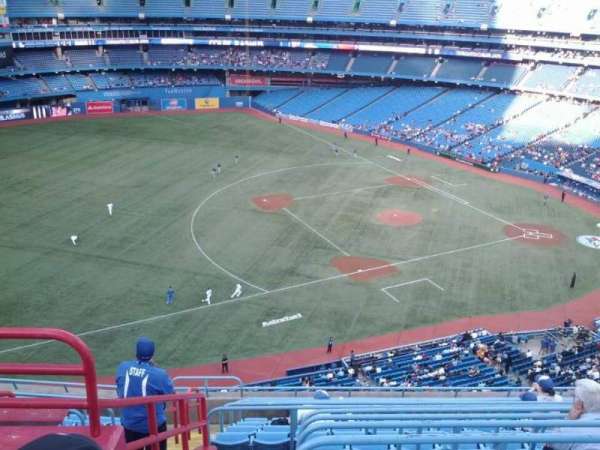 Rogers Centre, section: 533, row: 12, seat: 19