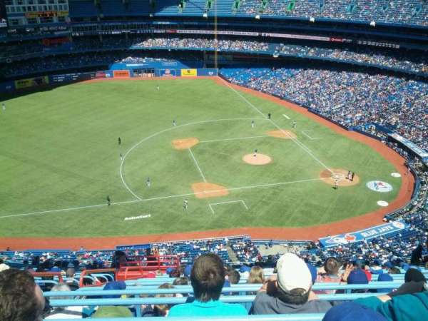 Rogers Centre, section: 531, row: 22, seat: 17
