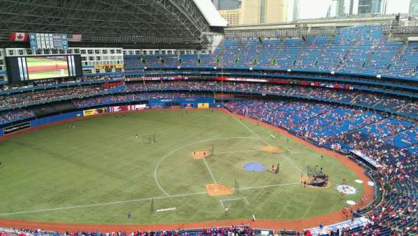 Rogers Centre, section: 531, row: 21, seat: 18