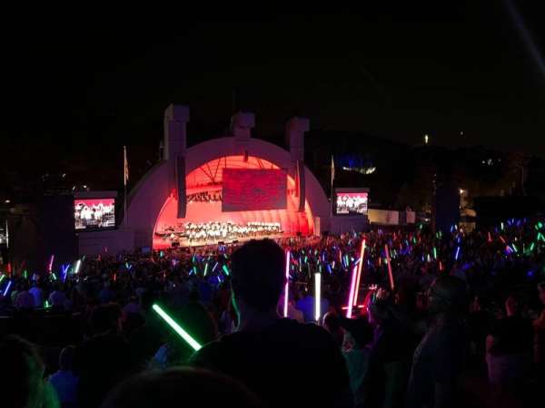 Hollywood Bowl, section: K1, row: 11, seat: 8