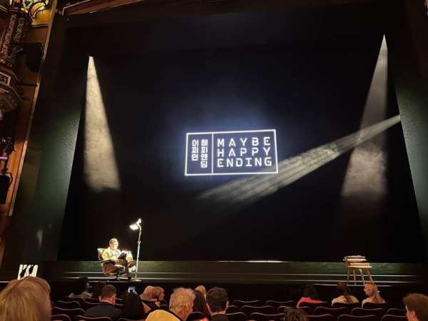 Belasco Theatre, section: Orchestra C, row: J, seat: 109