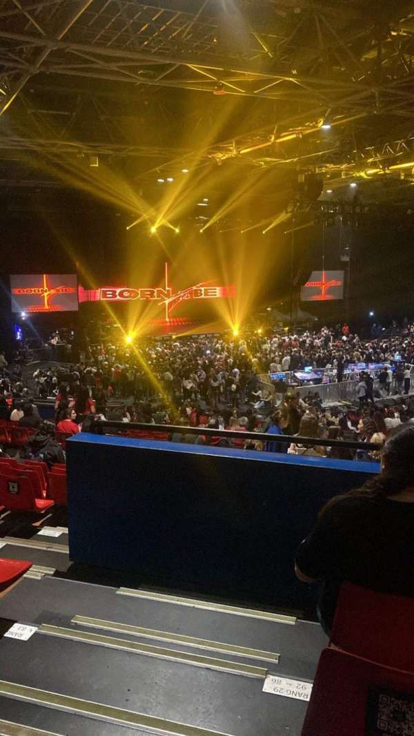 Zénith Paris, section: D, row: 32, seat: 86