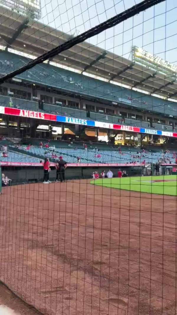 Angel Stadium, section: Dugout Suite 7