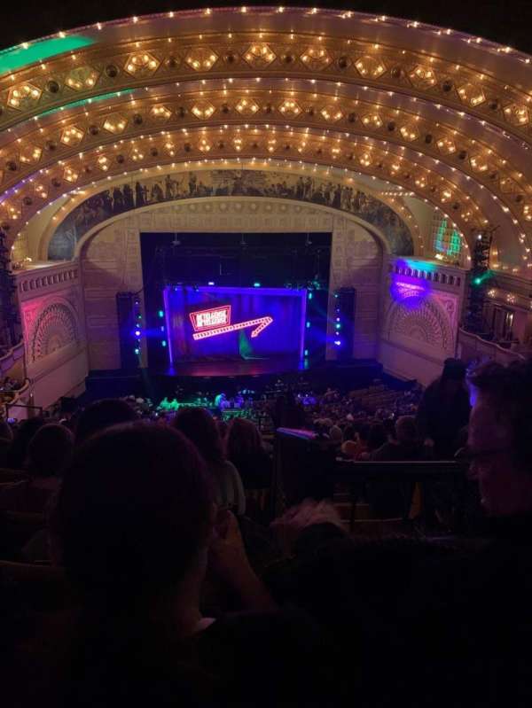 Auditorium Theatre, section: Middle Balcony LC, row: M, seat: 408