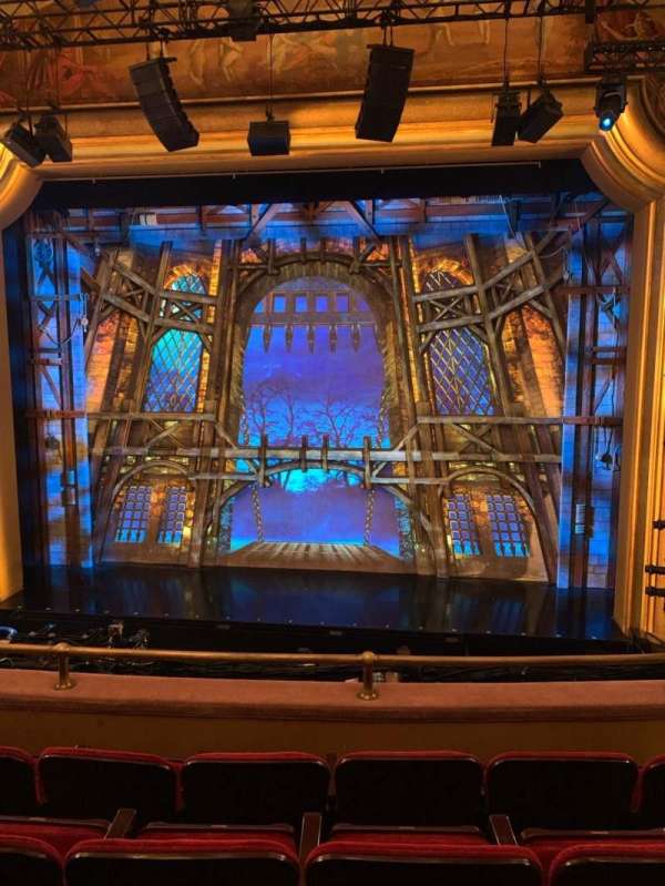St. James Theatre, section: Mezzanine C, row: D, seat: 103