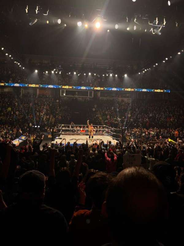 Now Arena, section: 116, row: 8, seat: 5