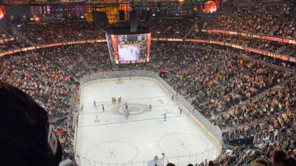 T-Mobile Arena, section: 213, row: P, seat: 13