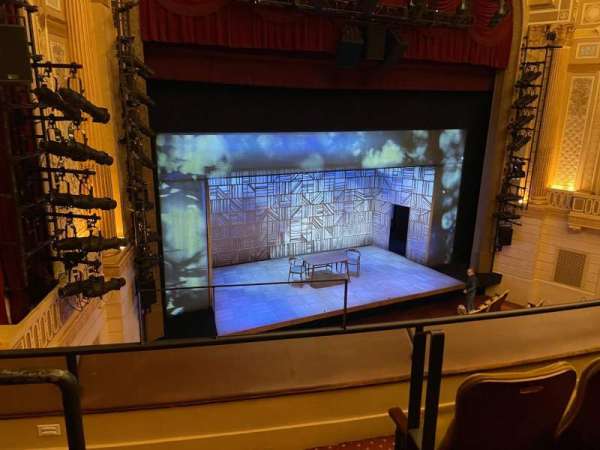 Samuel J. Friedman Theatre, section: Mezzanine L, row: A, seat: 1
