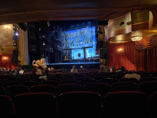 St. James Theatre, section: Mezzanine L, row: P, seat: 24