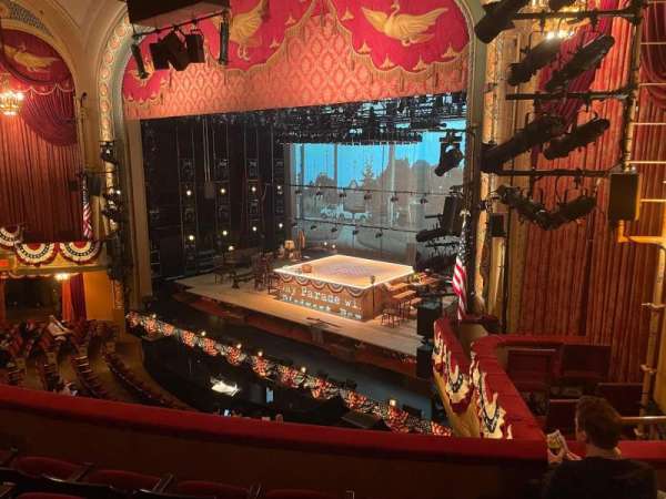 Bernard B. Jacobs Theatre, section: Mezzanine R, row: K, seat: 103