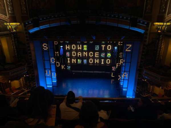 Belasco Theatre, section: Balcony C, row: D, seat: 110
