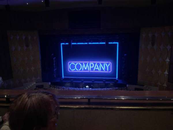 Fisher Theatre, section: Loge RC, row: B, seat: 108