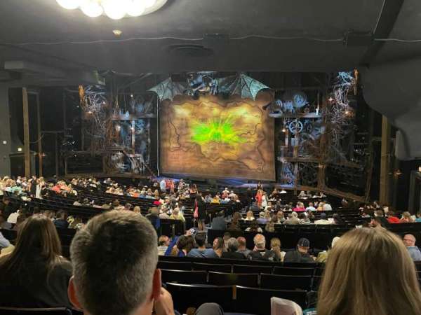 Gershwin Theatre, section: Orchestra R, row: Y, seat: 14