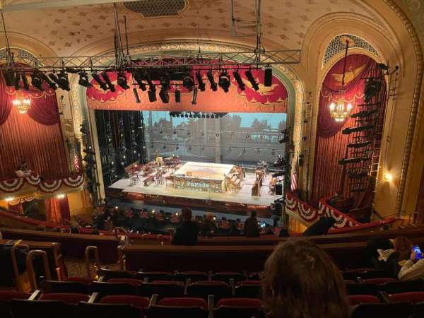 Bernard B. Jacobs Theatre, section: Mezzanine R, row: K, seat: 12