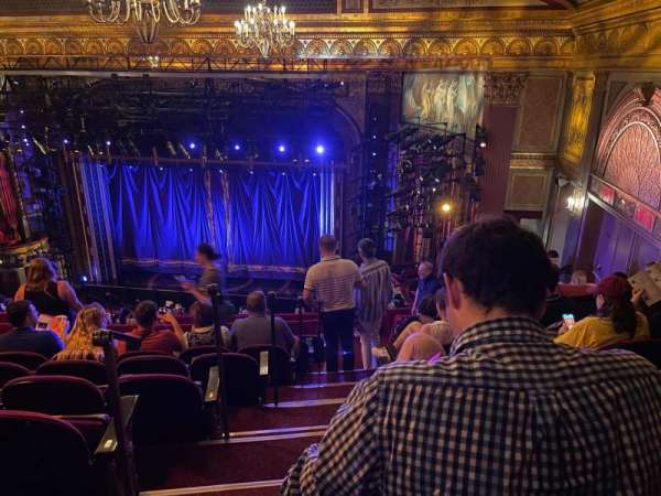 Lena Horne Theatre, section: Rear Mezzanine R, row: M, seat: 6
