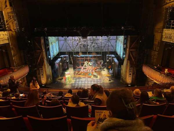 Stephen Sondheim Theatre, section: Mezzanine C, row: JJ, seat: 106