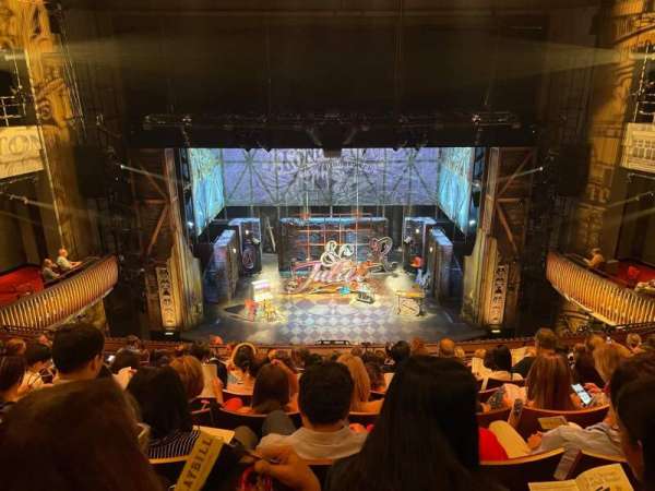 Stephen Sondheim Theatre, section: Mezzanine C, row: JJ, seat: 109