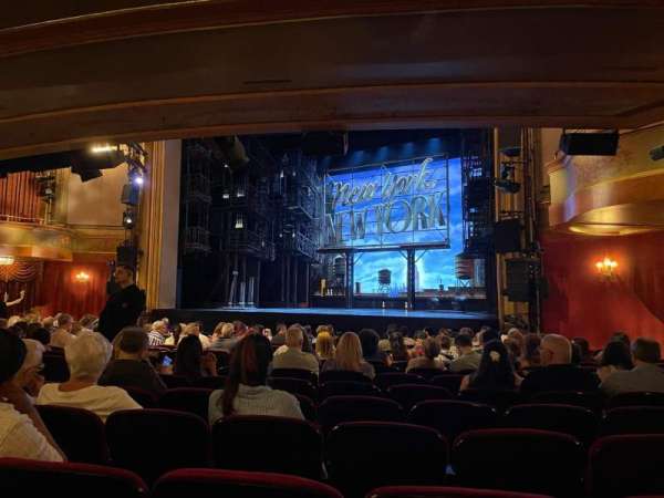 St. James Theatre, section: Orchestra R, row: P, seat: 16