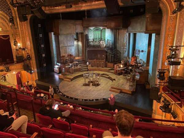 Walter Kerr Theatre, section: Mezzanine R, row: E, seat: 14