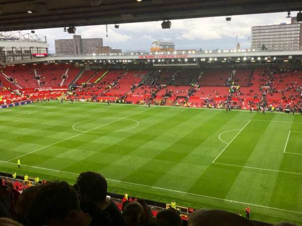 Old Trafford, section: N3408, row: 10, seat: 8