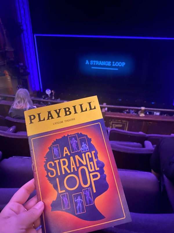 Lyceum Theatre, Broadway, section: Mezzanine C, row: D, seat: 103