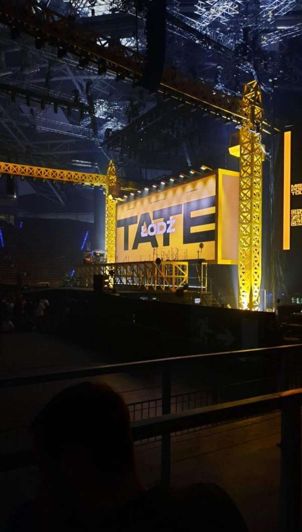 Atlas Arena, section: O, row: 2, seat: 18