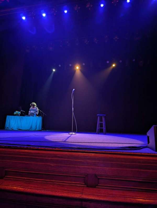 The United theater on Broadway, section: Orchestra, row: A, seat: 19