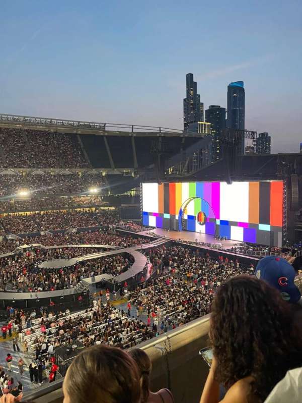Soldier Field, section: 309, row: 3, seat: 4
